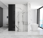 REA Punto 80x80 chrom безпечне скло, прозоре (REA-K0863) - купити в інтернет-магазині Техностар