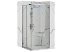REA Punto 90x90 chrom безпечне скло, прозоре (REA-K0867) - купити в інтернет-магазині Техностар