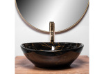 REA Sofia black marble shiny (REA-U5611) - купити в інтернет-магазині Техностар