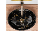 REA Sofia black marble shiny (REA-U5611) - купити в інтернет-магазині Техностар