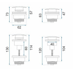 REA універсальний, чорний (REA-A5216) - купити в інтернет-магазині Техностар