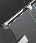 Radaway Arta Chrome+ DWS 100Lx2000 прозоре 386628-03-01L/386091 - купити в інтернет-магазині Техностар