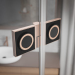 Radaway Essenza Pro Brushed Copper KDJ+S двері 1200Rx2000 прозоре 10097312-93-01R - купити в інтернет-магазині Техностар