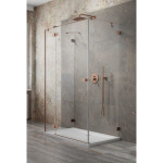 Radaway Essenza Pro Brushed Copper KDJ+S двері 1200Rx2000 прозоре 10097312-93-01R - купити в інтернет-магазині Техностар