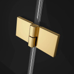 Radaway Essenza Pro Brushed Gold KDJ+S двері 1000Rx2000 прозоре 10097310-99-01R - купити в інтернет-магазині Техностар