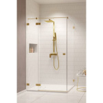 Radaway Essenza Pro Brushed Gold KDJ двері 1100Lx2000 прозоре 10097110-99-01L - купити в інтернет-магазині Техностар