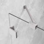Radaway Essenza Pro Brushed Nickel KDJ двері 1100Rx2000 прозоре 10097110-91-01R - купити в інтернет-магазині Техностар