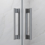Radaway Idea Brushed Nickel KDJ 1200Rх2000 прозоре 387042-09-01L - купити в інтернет-магазині Техностар