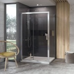 Ravak 10PS-100 satin+Transparent - купити в інтернет-магазині Техностар