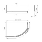 Ravak A ROSA II P 170 N CZ41200AN0 - купити в інтернет-магазині Техностар