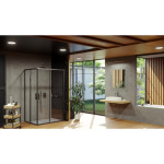 Ravak BLSRV2K-80 black (Transparent) X1XM40300Z1 - купити в інтернет-магазині Техностар