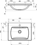 Ravak CLASSIC II   600 N XJX01160003 - купити в інтернет-магазині Техностар