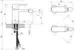 Ravak CR II 056.20BL  чорний X070465 - купити в інтернет-магазині Техностар