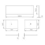 Ravak City Slim 80 R X000001065 - купити в інтернет-магазині Техностар