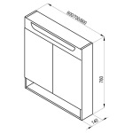 Ravak Classic II  800 Білий / Білий X000001471 - купити в інтернет-магазині Техностар