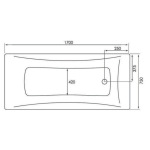 Ravak FANCY 170x75 RKUF600019 - купити в інтернет-магазині Техностар