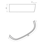 Ravak LOVE STORY II R  фронтальна A CZ76100A00 - купити в інтернет-магазині Техностар