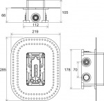 Ravak RB 071.50 R-Box Multi X070074 - купити в інтернет-магазині Техностар