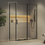 Ravak ROPS - 80  Чорний TRANSPARENT X90V40300Z1 - купити в інтернет-магазині Техностар