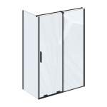 Ravak ROPS - 90  Чорний TRANSPARENT X90V70300Z1 - купити в інтернет-магазині Техностар