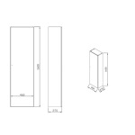 Ravak SB 460 Formy Горіх/Білий X000001262 - купити в інтернет-магазині Техностар