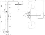 Ravak TD F 091.20 чорна  X070160 - купити в інтернет-магазині Техностар