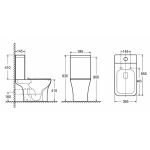 Ravak TORRENTA FLOW Combi RimOff, злив Торнадо RKUJ100020 - купити в інтернет-магазині Техностар