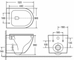 Ravak TORRENTA ORBIS RimOff, злив Торнадо RKUJ000017 - купити в інтернет-магазині Техностар