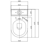 Ravak WC CONCEPT CLASSIC Combi RimOff з сидінням RKUM100007 - купити в інтернет-магазині Техностар