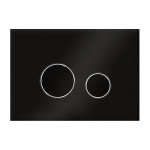 Ravak WC Панель управління RAVAK VITRUM  CIRCLE Чорний (знято з виробництва) GPX2240116 - купити в інтернет-магазині Техностар