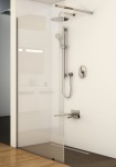 Ravak Walk In Wall-80 v.200 black+Transparent - купити в інтернет-магазині Техностар