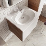 Ravak Wash basin Rosa 600 white with holes - купити в інтернет-магазині Техностар