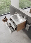 Ravak Wash basin cupboard SD 600 Chrome II cappuccino/white - купити в інтернет-магазині Техностар