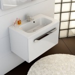Ravak Wash basin cupboard SD 600 Chrome cappuccino/white - купити в інтернет-магазині Техностар