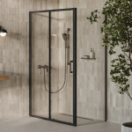 Ravak XPSPS-  80  Чорний TRANSPARENT X90V4030FZ1 - купити в інтернет-магазині Техностар