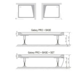 Ravak GIGANT PRO 120x90 Set L XA83GL71010 - купити в інтернет-магазині Техностар