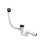 Ravak Сифон для ванни 570 C-C K/K Чорний X01746 - купити в інтернет-магазині Техностар