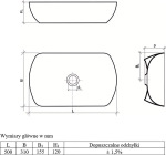 Ravak UNI 500 O Slim білий GPX2240601 - купити в інтернет-магазині Техностар
