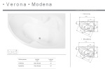 Redokss San MODENA 1700x1050 права - купити в інтернет-магазині Техностар