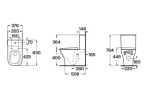 Roca A34DC10000 AIROS Rimless/Vortex - купити в інтернет-магазині Техностар