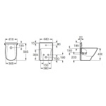 Roca A357584000 FRONTALIS  - купити в інтернет-магазині Техностар
