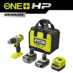 Ryobi ONE+ HP RPD18C-242S 18В 1х2А·год 1х4А·год ЗП 54Нм 450·1700об·хв 1кг сумка 5133004983 - купити в інтернет-магазині Техностар
