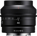 Sony 40mm, f/2.5 G для камер NEX (SEL40F25G.SYX) - купити в інтернет-магазині Техностар