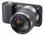Sony NEX-3 kit  объектив 16mm + 18-55mm black - купити в інтернет-магазині Техностар
