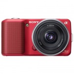 Sony NEX-3  kit  16mm  red  - купити в інтернет-магазині Техностар