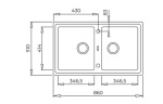 Teka STONE 90 B-TG 2B (115260012)   - купити в інтернет-магазині Техностар