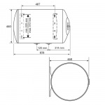 Tesy Anticalc 80 (GCH804424DB14TBR) - купити в інтернет-магазині Техностар