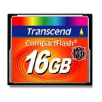 Transcend Compact Flash 16 GB (133X) NEW - купити в інтернет-магазині Техностар