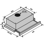 Ventolux GARDA 50 INOX (700) LED - купити в інтернет-магазині Техностар