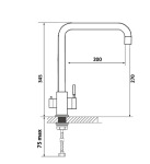 Ventolux KFPW 11 BK - купити в інтернет-магазині Техностар